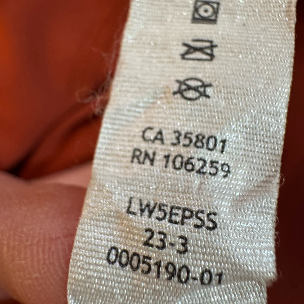 Lululemon Wunder Train High-Rise Tight 25” Terra Orange Size 14 Pockets - Picture 14 of 16